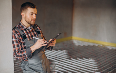 Монтаж труб отопления