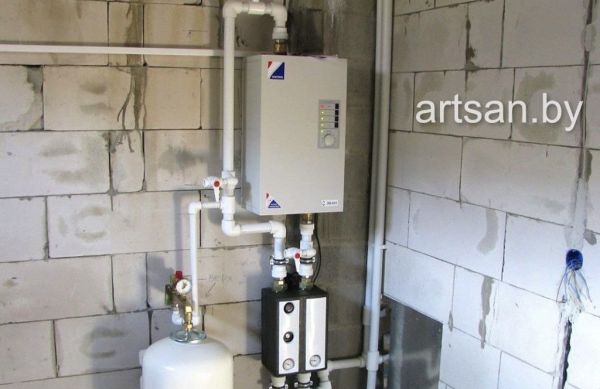 Монтаж электрического отопления дома в Кобрине, Бресте и области | ArtSan